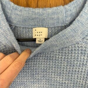 A New Day Blue Sweater